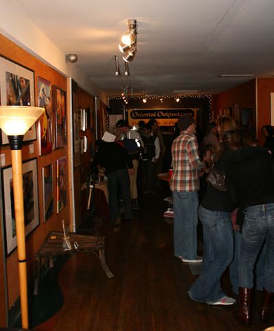 over all view of the Asian art event