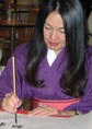 Japanese Calligrapher Michiko Imai