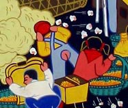 This Chinese Folk Art shows a typical scene of China baby butt