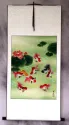 Gold Fish Wall Scroll