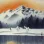 Tian Mountain Snowscape Painting