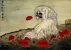 White Puppy Dog - Asian Painting