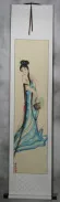 Beautiful Chinese Woman Wall Scroll