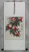 Many Good Wishes and a Very Long Life Peach Tree Wall Scroll