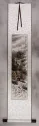 Autumn Village Landscape Wall Scroll