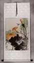 Bird & Flower Wall Scroll
