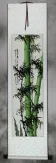 Chinese Green Bamboo Wall Scroll