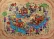 Boat Parade - Chinese Folk Art Painting