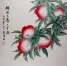 Chinese Peaches Painting