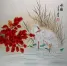 Chinese Egrets Painting