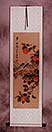 Everything As You Wish Birds & Persimmon Wall Scroll