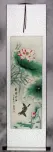 Bird and Flower Wall Scroll