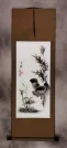 Charcoal Kittens Wall Scroll