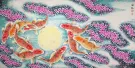 Koi Fish and Plum Blossoms