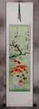 Koi Fish and Plum Blossom Wall Scroll