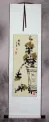 Traditional Chinese Ink Flower Wall Scroll