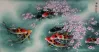 Koi Fish and Plum Blossoms
