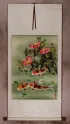 Koi Fish & Flower - Chinese Wall Scroll
