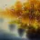 Autumn Rhyme - Colorful Asian Cranes