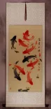 Koi Fish Wall Scroll