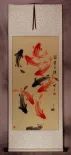 Koi Fish Wall Scroll