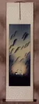 Colorful Cranes Wall Scroll