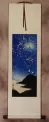 Blue Dreams Fantasy Cranes - Small Wall Scroll