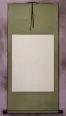 Blank Asian Wall Scroll (minor blem)