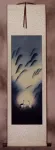 Colorful Cranes Wall Scroll