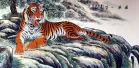Resting Chinese Tiger Painting