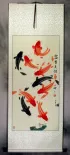 Koi Fish Wall Scroll