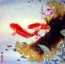 Koi Fish and Lotus Flower - Chinese Painting