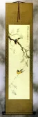 The Song of the Couple - Bird and Flower Wall Scroll
