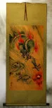 Flying Chinese Dragon - Asian Wall Scroll
