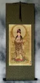 Guanyin Buddha - Buddhist Deity - Partial Print Wall Scroll