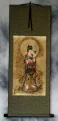 Guanyin Buddha - Buddhist Deity - Partial Print Wall Scroll