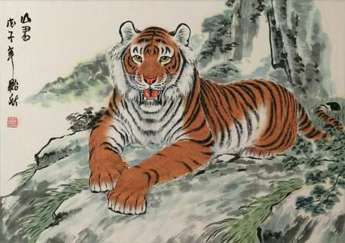 Tiger Painting