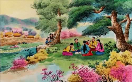 Checking the Woman in North Korean Painting