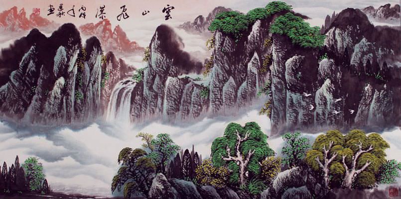 asia waterfall