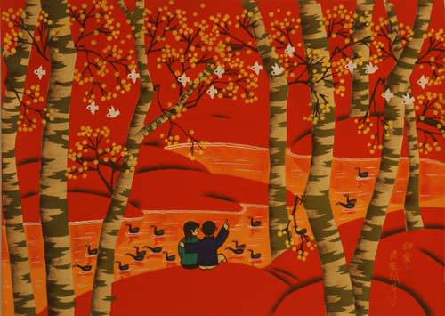 Sweet - Chinese Folk Art Painting